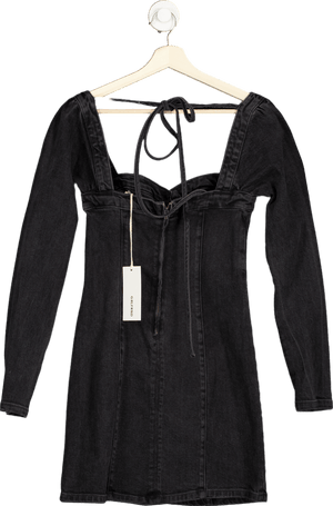 GRLFRND Black Amina Dress S