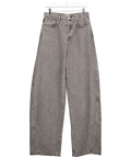 grlfrnd Grey Wash Paola Barrel Leg Jeans W26 - Reliked