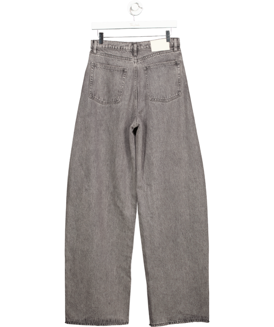 grlfrnd Grey Wash Paola Barrel Leg Jeans W26 - Reliked