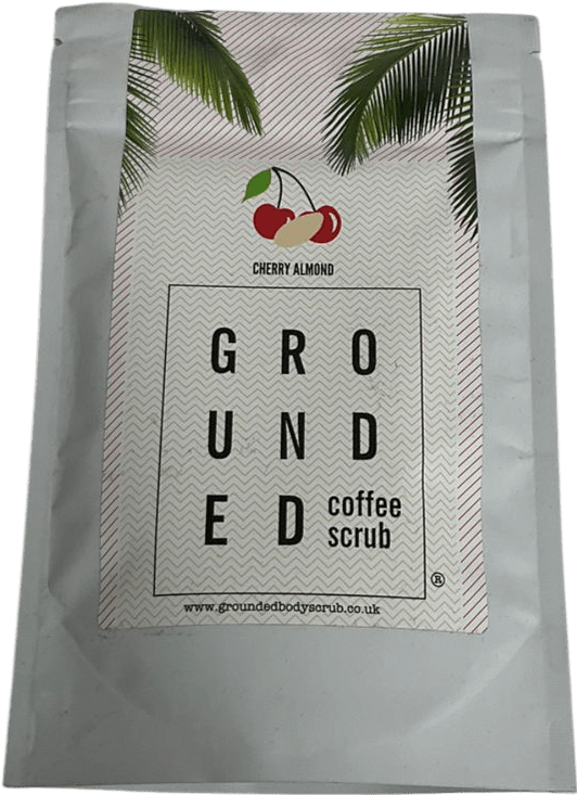 Grounded body scrub Grounded Cherry Almond Coffee Scrub Cherry Almond 200g - Reliked