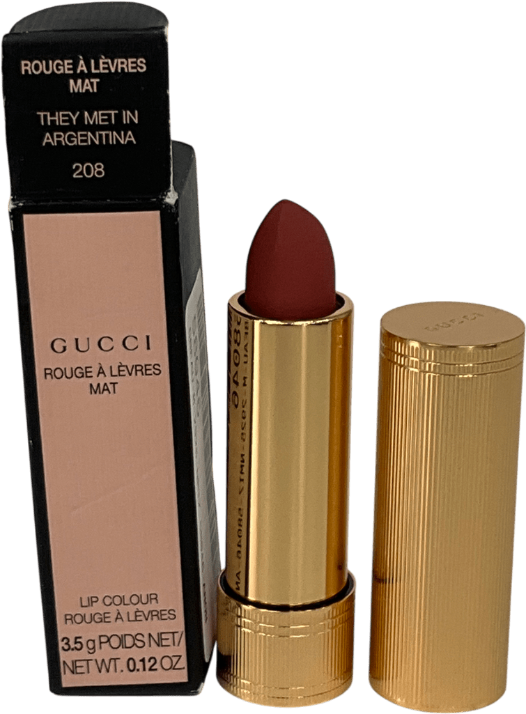 Gucci Rouge À Lèvres Voile Lipstick 208 3.5g - Reliked