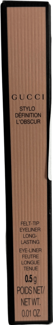 Gucci Stylo Définition L’obscur Ink Liner 01 Eve Black 0.5g - Reliked
