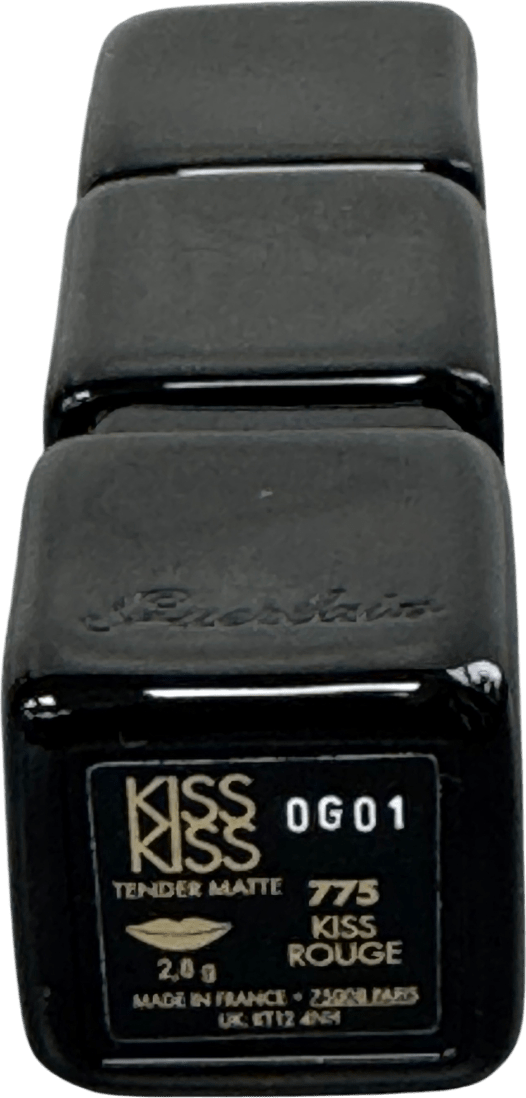 Guerlain Kisskiss 16h Comfort Lightweight Luminous Matte Lipstick 775 Kiss Rouge 2.8g - Reliked