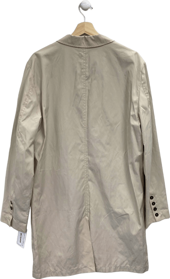 Guess Beige Trench Coat L - Reliked