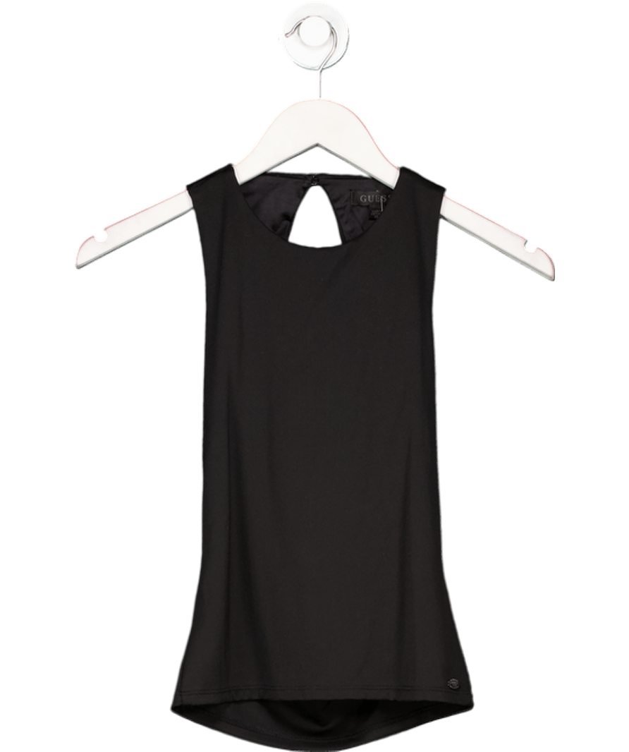 Guess Black Scoop Back Top UK XS - Reliked