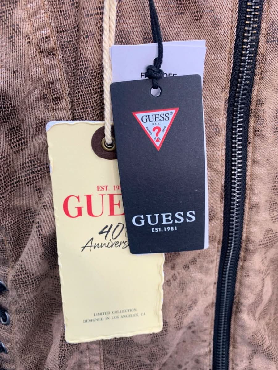 Guess Brown 40th Anniversary Dress UK S - Reliked