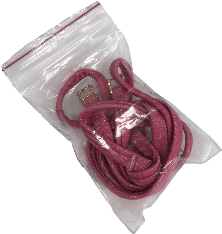 Guess Pink Two Piece Sparkly Bikini UK S - Reliked