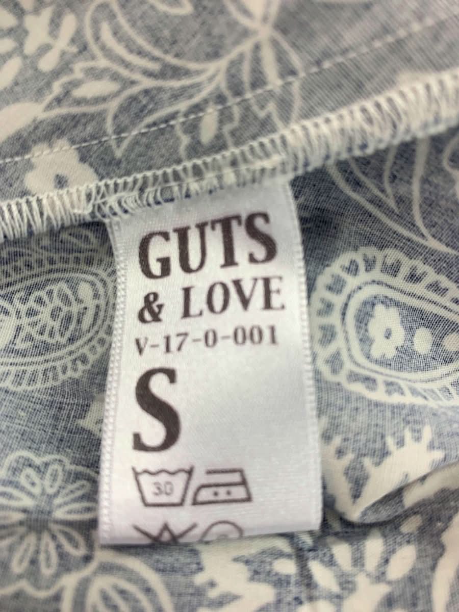 Guts & Love Blue Paisley Print Mini Dress UK S - Reliked