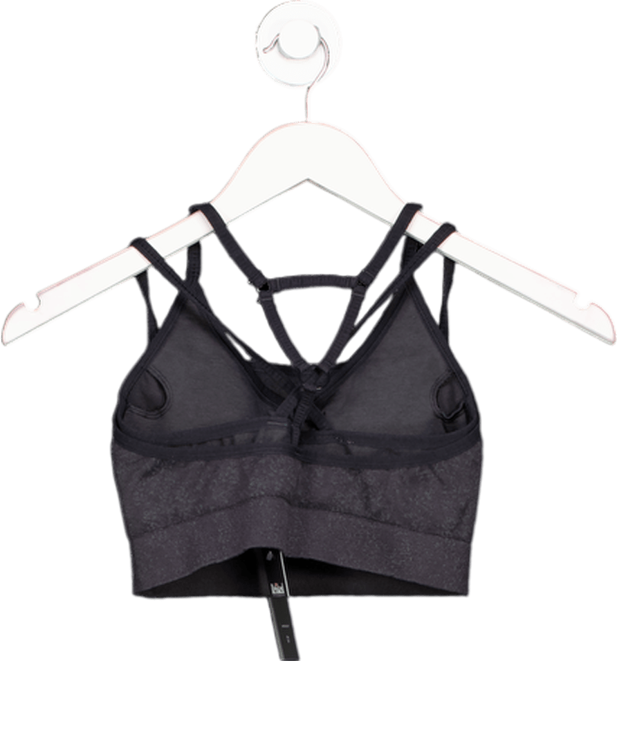 gymshark Black Adapt Fleck Seamless Sports Bra UK S - Reliked