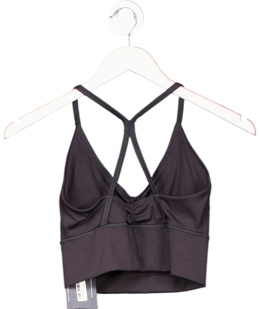 gymshark Black Elevate Longline Sports Bra UK S - Reliked