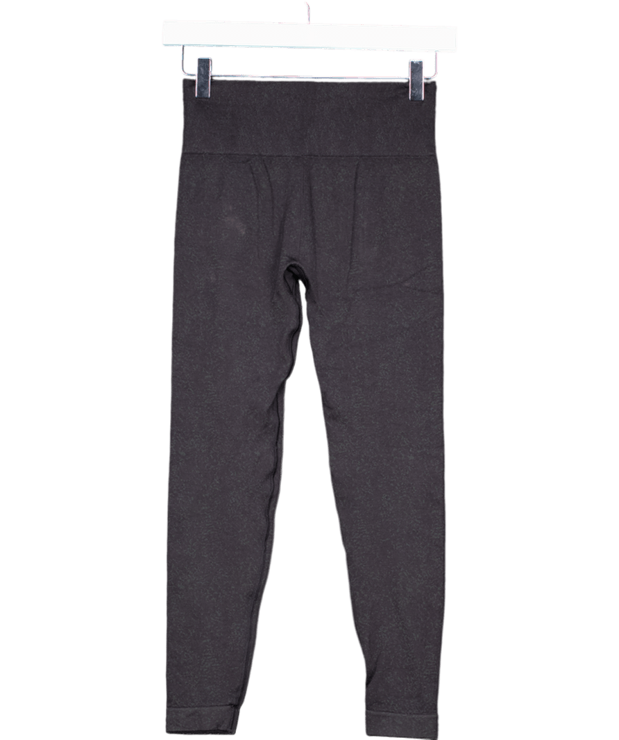 gymshark Black Marl Leggings UK S - Reliked
