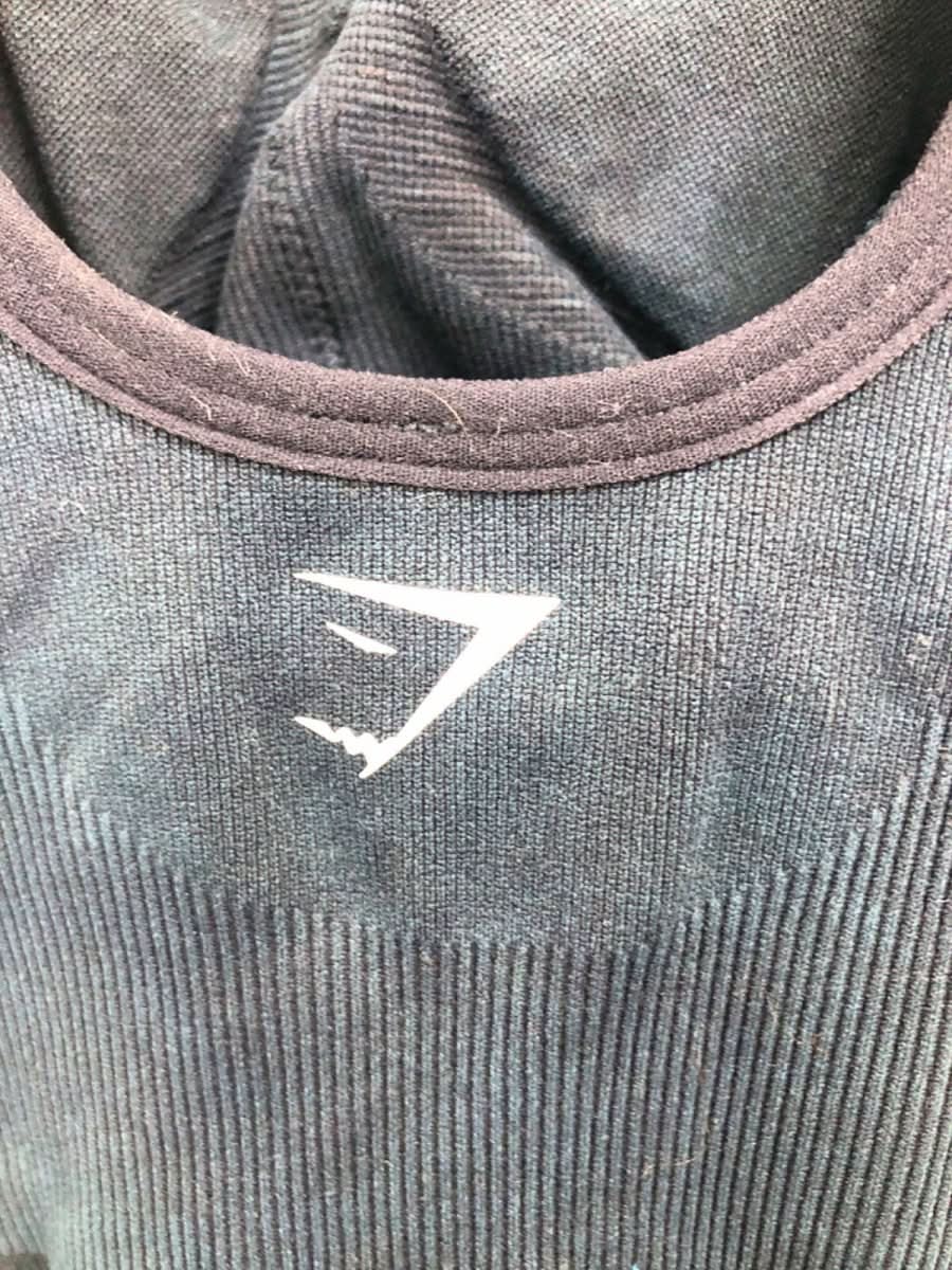 Gymshark Black Seamless Training Vest XS - Reliked