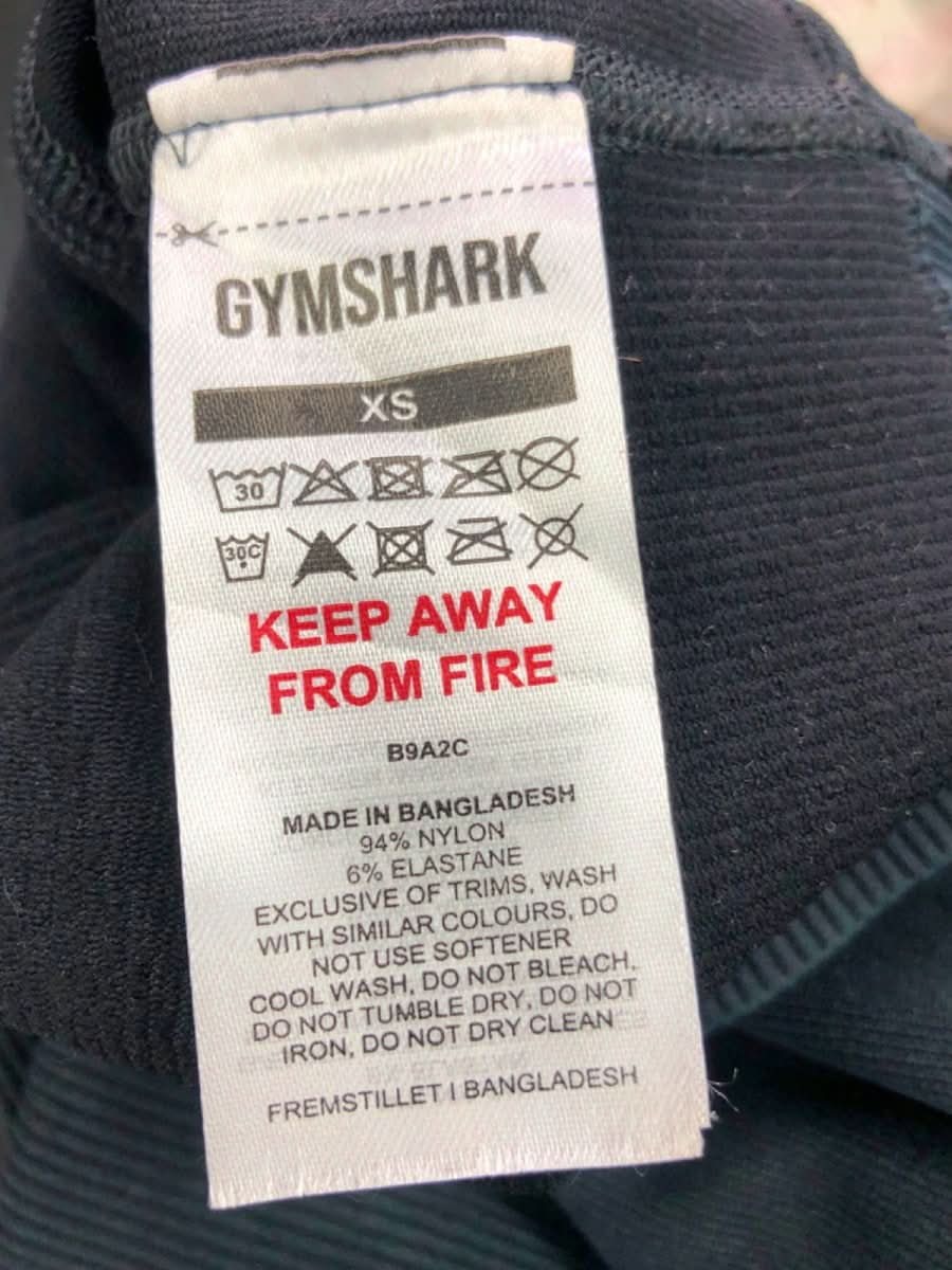 Gymshark Black Seamless Training Vest XS - Reliked