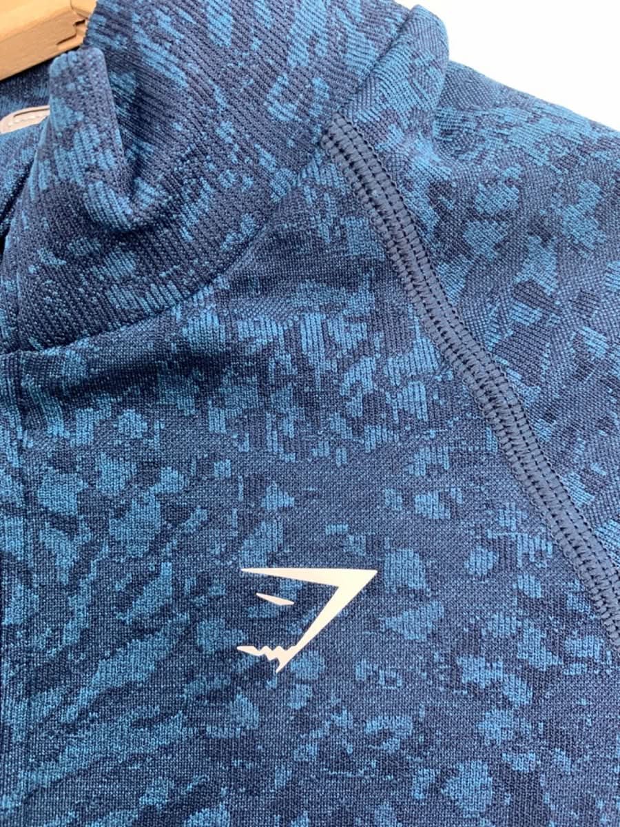 Gymshark Blue Full - Zip Jacket S - Reliked