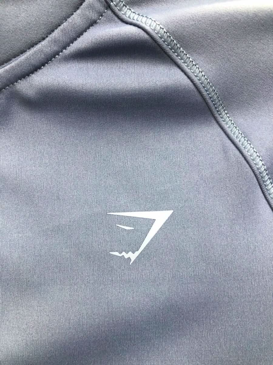 Gymshark Blue Long Sleeve Zip Jacket XS - Reliked