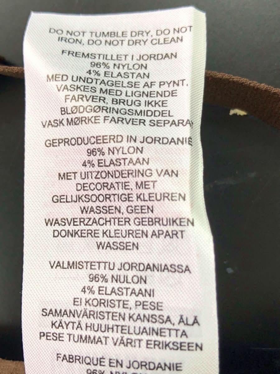 Gymshark Brown Seamless Sports Bra UK S - Reliked