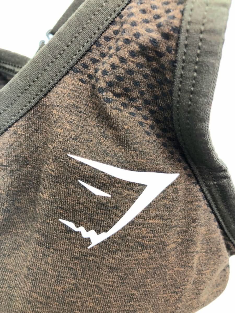 Gymshark Brown Seamless Sports Bra UK S - Reliked