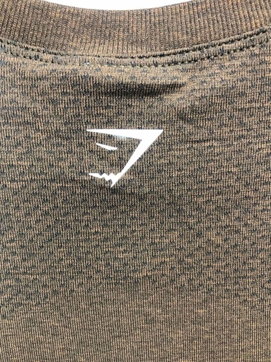 Gymshark Brown Seamless T-Shirt S - Reliked