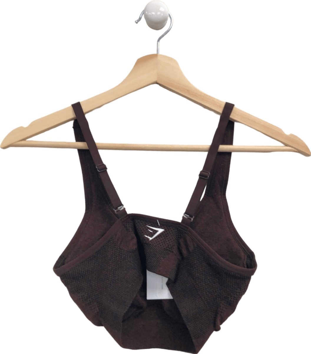Gymshark Brown Sports Bra S - Reliked