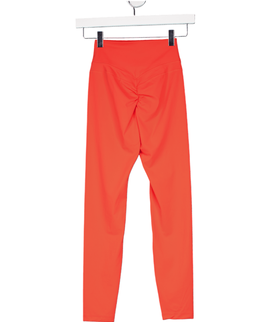 gymshark Coral Red Whitney Leggings UK XS - Reliked