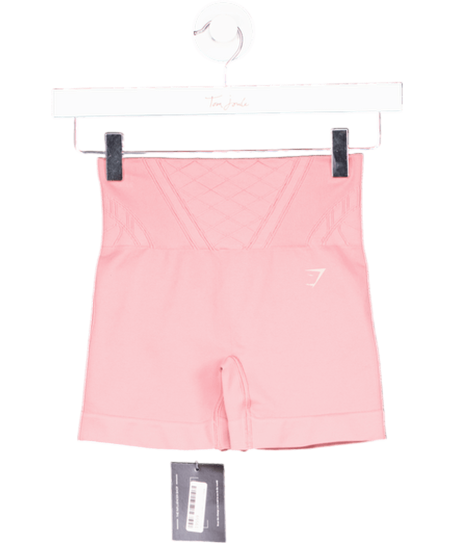 gymshark Dusty Pink Cycle Shorts UK XS - Reliked