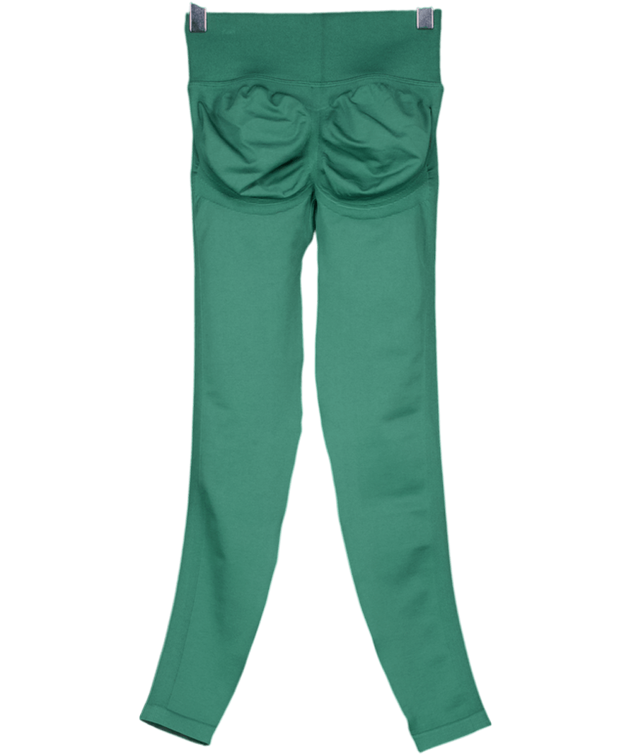 gymshark Green Lift Seamless Leggings UK S - Reliked