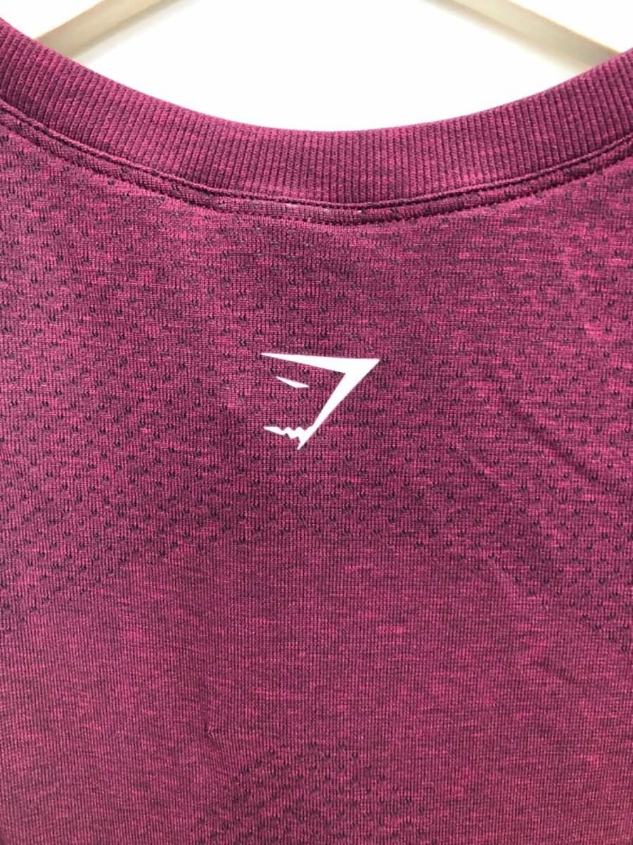 Gymshark Maroon Seamless Vest Top S - Reliked