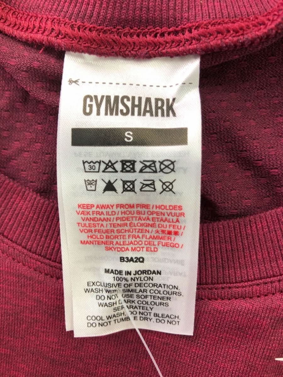Gymshark Maroon Seamless Vest Top S - Reliked