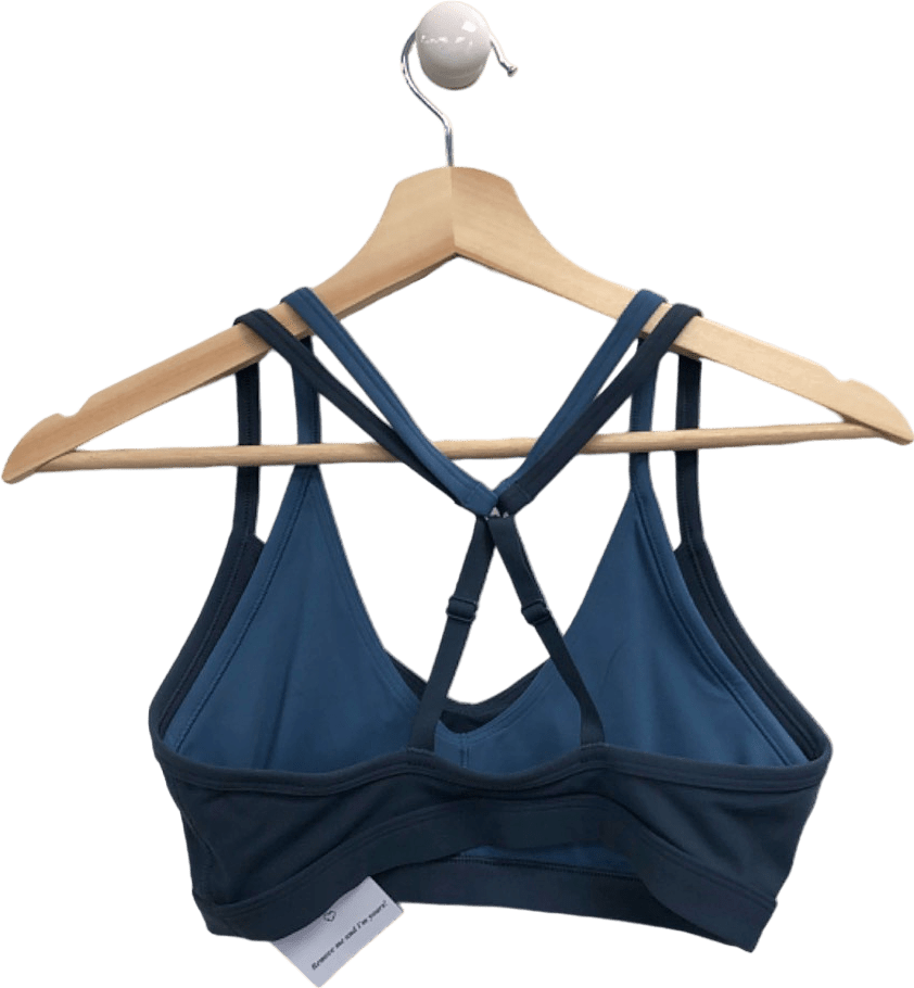Gymshark Navy Blue Sports Bra S - Reliked