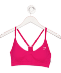 gymshark Pink Everyday Seamless Racerback Sports Bra UK S - Reliked
