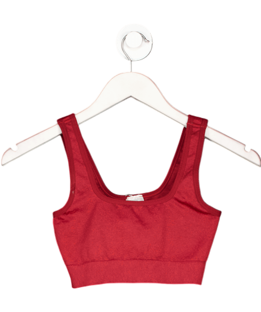 gymshark Red Adapt Fleck Sports Bra UK S - Reliked