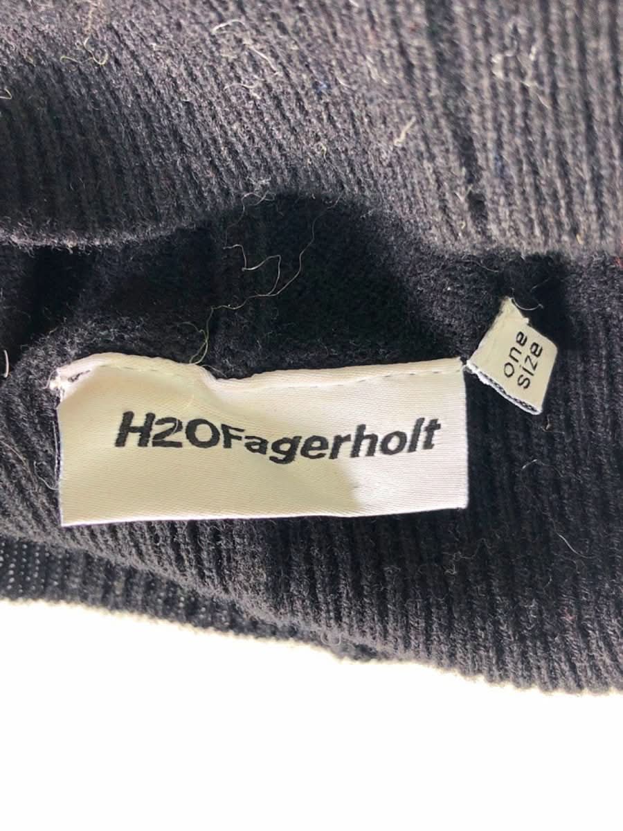 H2OFagerholt Black Knit Hood One Size - Reliked