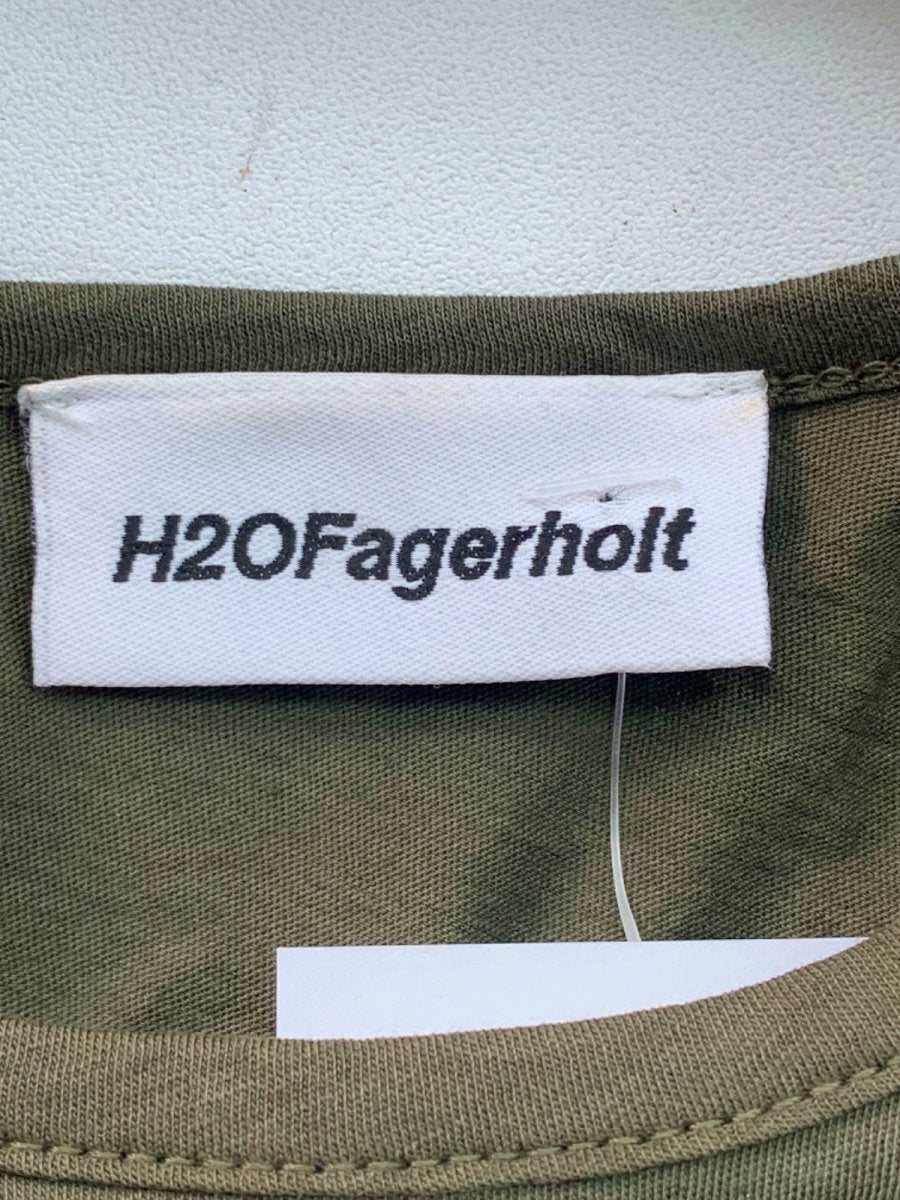 H2OFagerholt Black/Green Vest Top UK S - Reliked