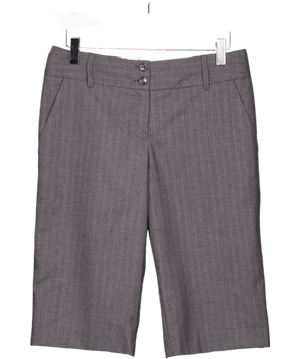 hanniss paris Grey Tailored Trouser Shorts UK 8