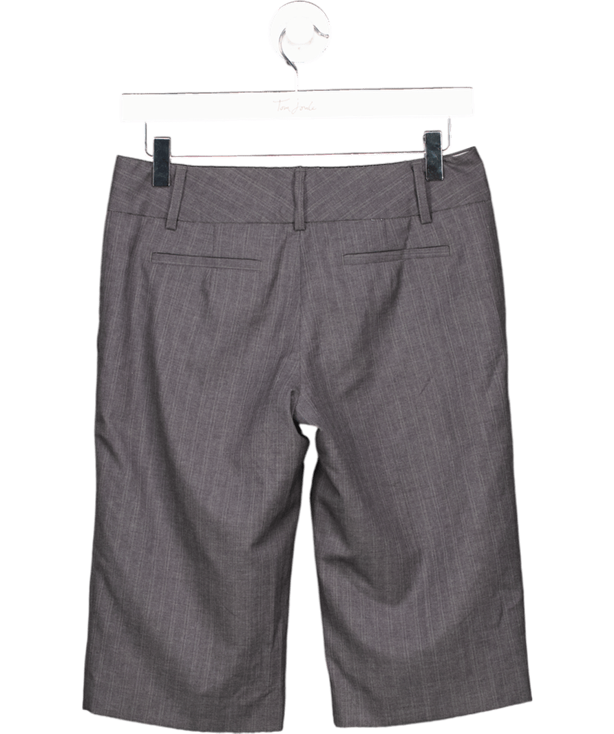 hanniss paris Grey Tailored Trouser Shorts UK 8 - Reliked
