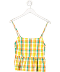 Harper & Yve Multicoloured Gingham Day Top UK S - Reliked