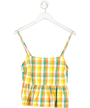 Harper & Yve Multicoloured Gingham Day Top UK S