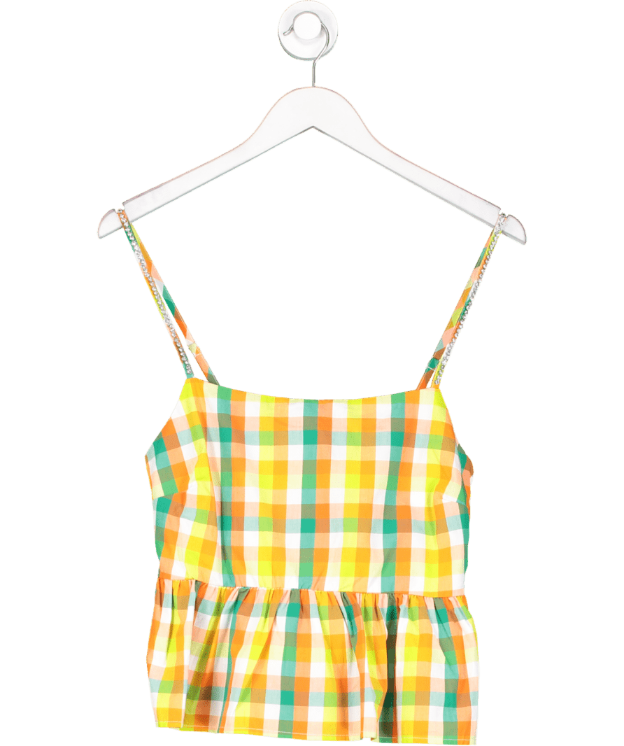 Harper & Yve Multicoloured Gingham Day Top UK S - Reliked