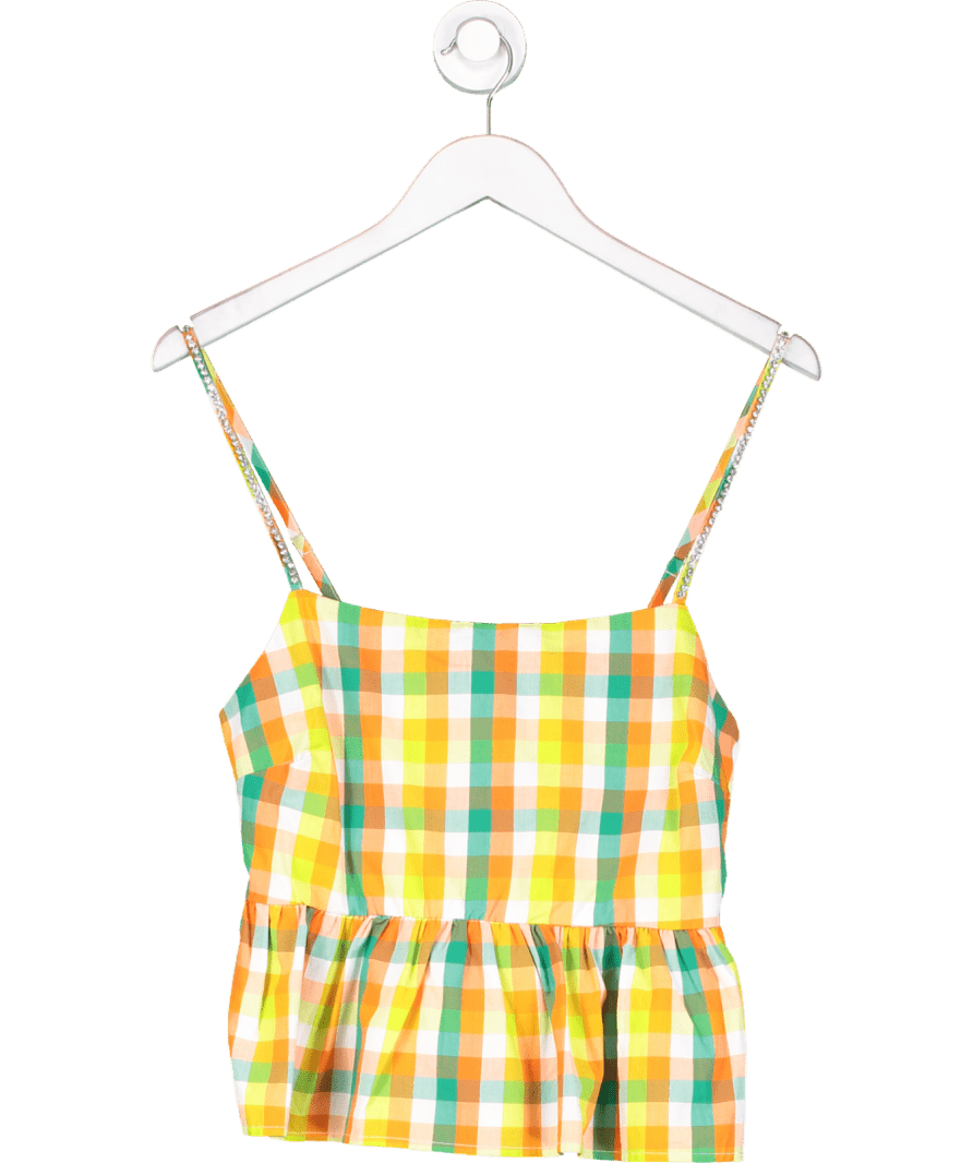 Harper & Yve Multicoloured Gingham Day Top UK S - Reliked