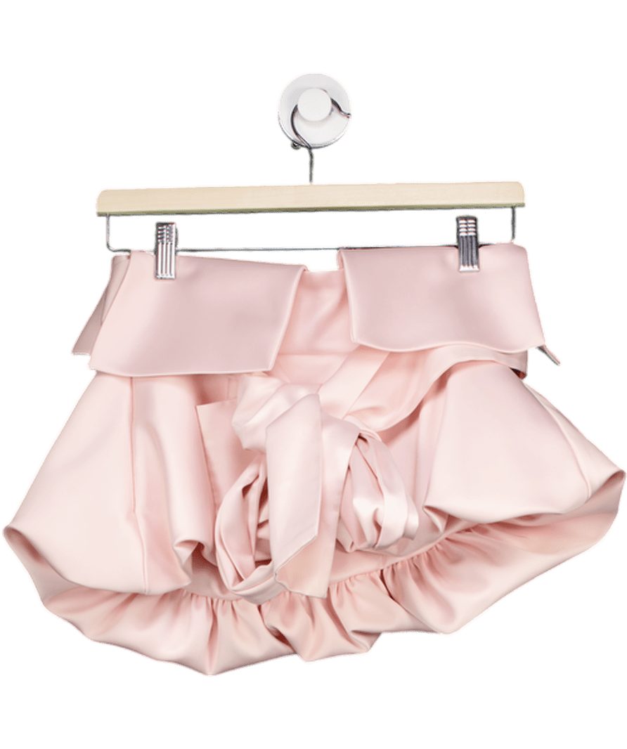 Harris Tapper Pink Eliza Satin Bubble Top UK 6 - Reliked