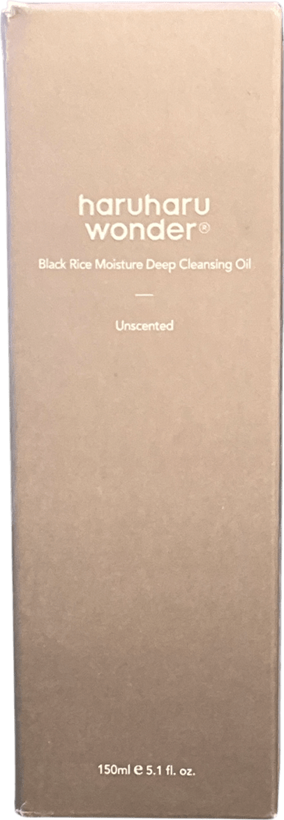 haruharu wonder Black Rice Moisture Cleansing Oil 150ml - Reliked