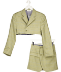 Havre studio Green Mini Skirt And Cropped Blazer UK XS - Reliked