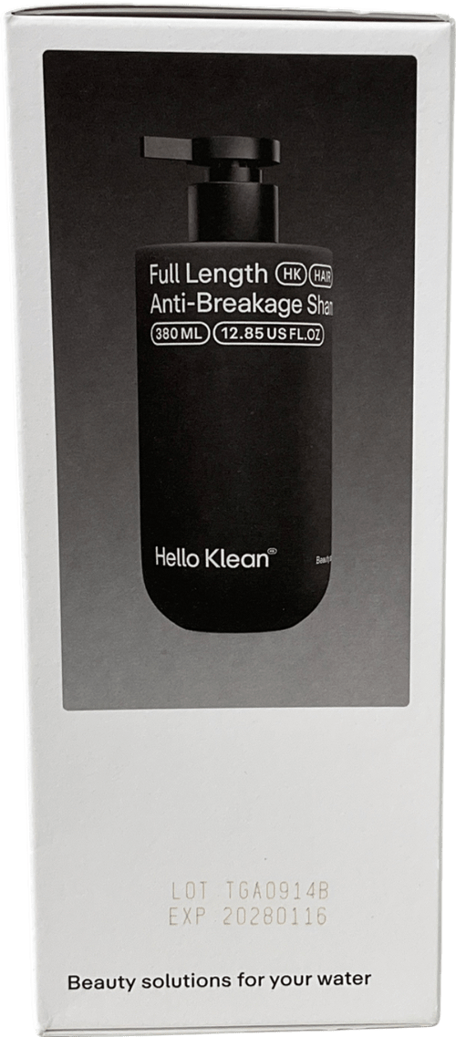 hello klean Full Length Anti - breakage Hard Water Shampoo 380ml - Reliked