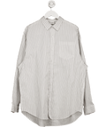 Hendel White Pinstripe Shirt UK L - Reliked