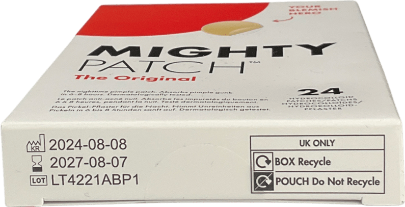 hero Mighty Patch Original Spot Patches, 24 Hydrocolloid Pimple Patches 24 - Reliked