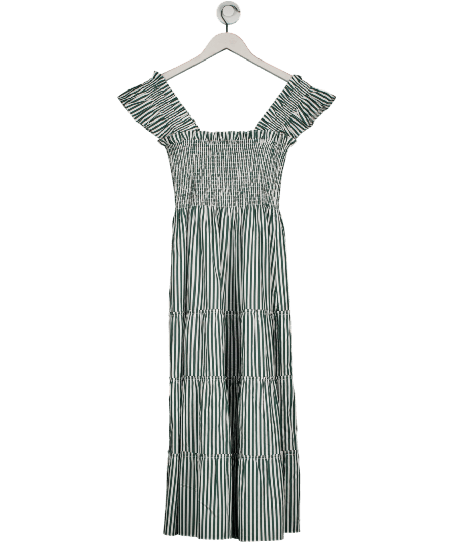 Hill House Green Ellie Nap Dress UK S - Reliked