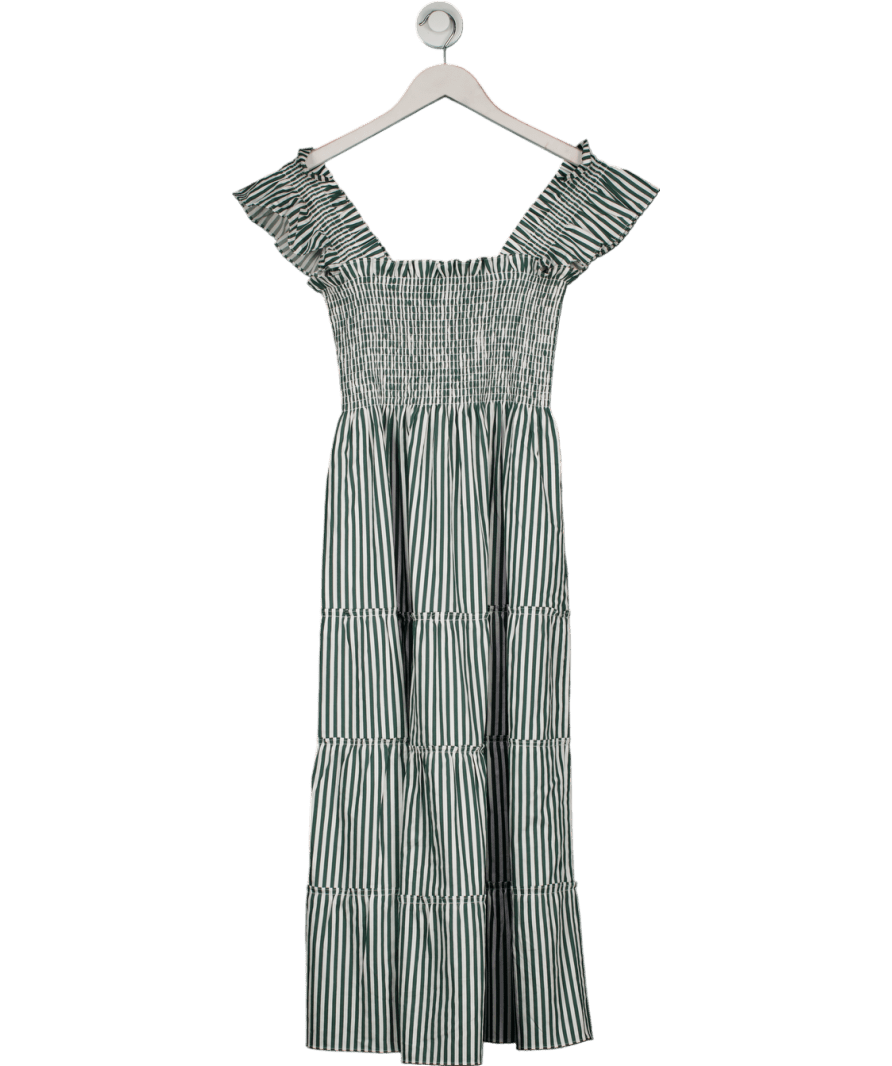 Hill House Green Ellie Nap Dress UK S - Reliked