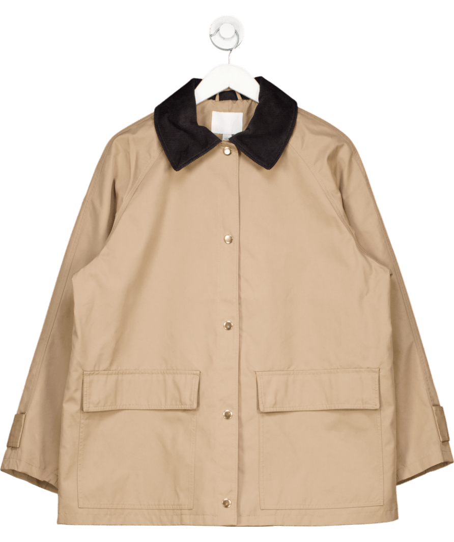 H&M Beige Oversize Barn Jacket UK M - Reliked