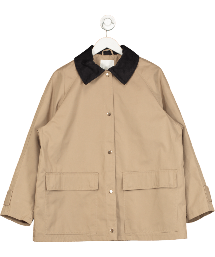 H&M Beige Oversize Barn Jacket UK M - Reliked