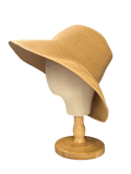 H&M Beige Wide - brim Straw Hat UK M - Reliked